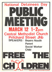 
National detainees day: public meeting: free the children 
