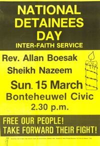 National Detainees Day : Inter-faith service