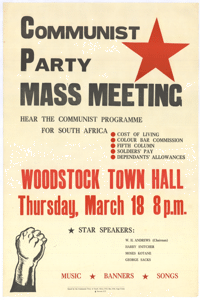 Communist Party mass meeting
