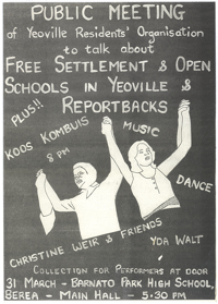 Public meeting of Yeoville Residents Organis