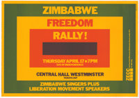 Zimbabwe freedom rally!