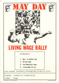 May Day : Living wage rally