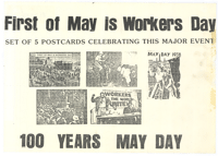
First of May is workers Day  : 100 years May day
