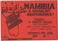 Namibia : A socialist independence?