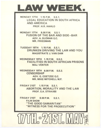 Law week