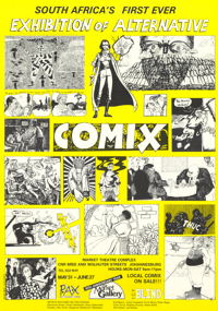 Exhibition of alternative comix