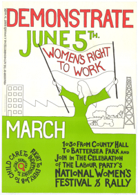 Demonstrate June 5th  womens right to work