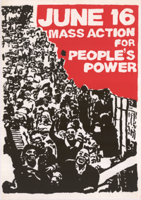 Mass action for peoples power: June 16