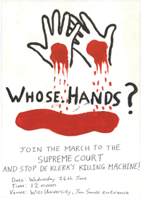 Whose hands?