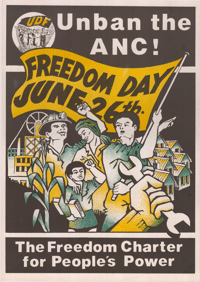 
Unban the ANC: Freedom Day June 26th: the Freedom Charter for peoples power
