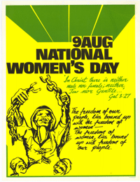 9 Aug  : National Womens Day