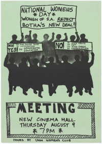 Meeting: National Womens Day: Women of S.A. r