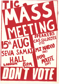 Mass Meeting : dont vote