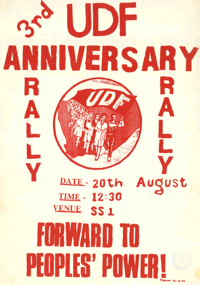 3rd UDF anniversary rally : Forward to people