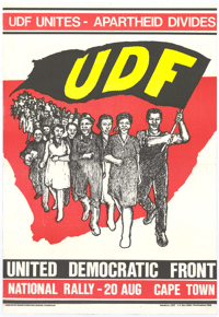 UDF:  United Democratic Front 