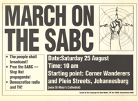 March on the SABC