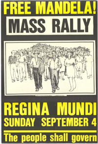 Free Mandela! : Mass rally