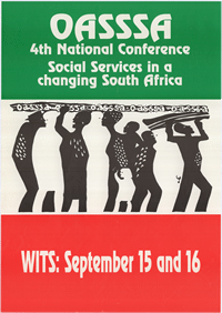 
OASSA 4th National Conference : Social Services in a changing South Africa
