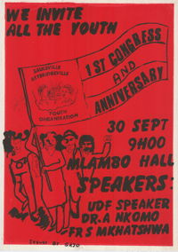 
We invite all the youth: 1st Congress and Anniversary
