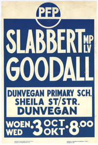 Slabbert  MP LV Goodall