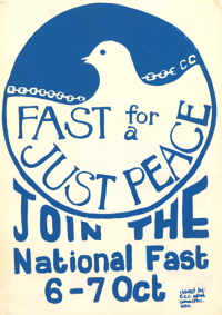Fast for a just peace