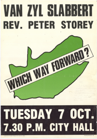 Van zyl Slabbert : Rev. Peter Storey