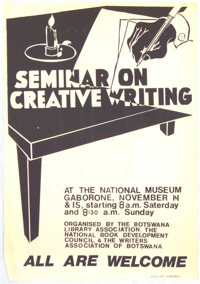 Seminar on creative writing