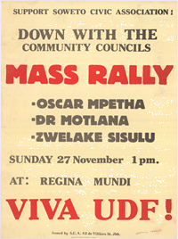 
Support Soweto Civic Association!: Down with the community councils
