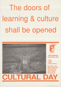 
The doors of learning and culture shall be opened: Cultural day
