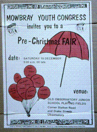 
Mowbry Youth Congress invites you to a pre-Christmes fair
