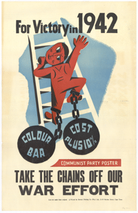 
For victory in 1942 take the chains off our war effort
