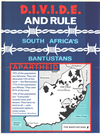 D.I.V.I.D.E. And Rule; South Africas Bantust