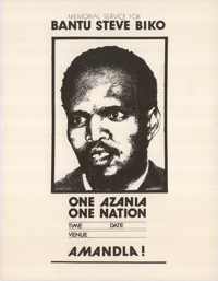 Memorial Service for Bantu Steve Biko