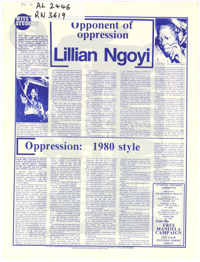 Students against oppression