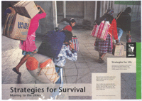
Strategies for survival: moving to the cities
