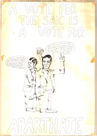 A vote for the SAIC is a vote for Aparthate