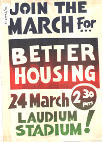 Join the march for better housing