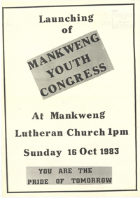 Launching of Mankweng Youth Congress