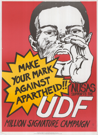 Make Your Mark Against Apartheid