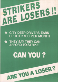 Strikers Are Losers!!