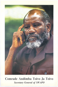 Comrade Andimba Toivo Ja Toivo