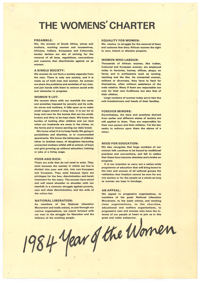 The womens charter