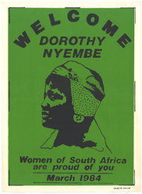 Welcome Dorothy Nyembe