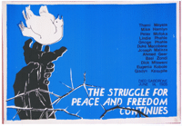 The struggle for peace and freedom continues