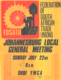 FOSATU Johannesburg Local General Meeting