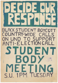 Decide our response