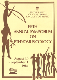 Fifth Annual Symposium on Ethnomusicology