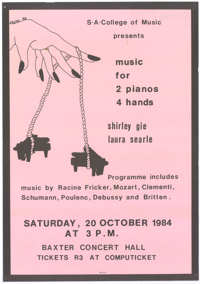 Music for two pianos and four hands
