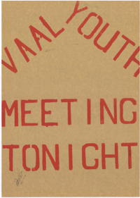 Vaal youth meeting tonight