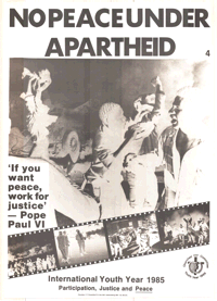 No Peace Under Apartheid